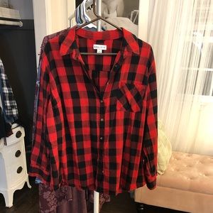Flannel button up